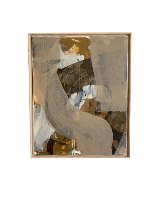 'Snuggle Spot' Original Painting | Oil And Acrylic Painting in Paintings by Jessalin Beutler