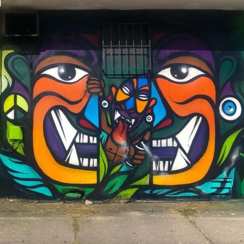 Wall Mural | Street Murals by Fábio Panone | Esquina de Abuela in Miami