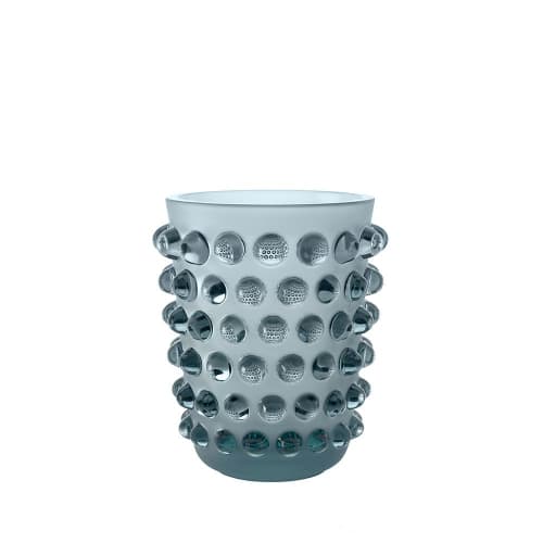 Mossi Vase - Persepolis Blue Crystal | Vases & Vessels by Lalique | LALIQUE - Rue Royale in Paris