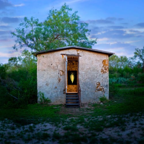 The Corn Crib | Public Art by Ansen Seale | Land Heritage Institute in San Antonio