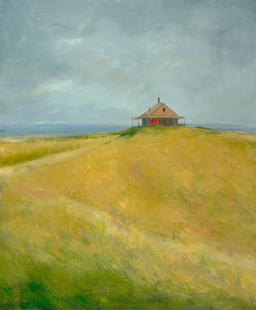Anne Packard "Summer Place" | Oil And Acrylic Painting in Paintings by YJ Contemporary Fine Art