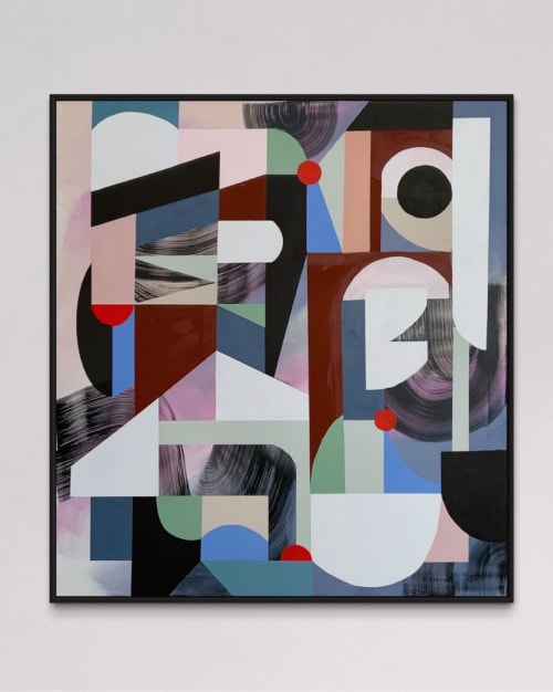 "Embers In The Twilight" Original Acrylic Painting on Canvas | Oil And Acrylic Painting in Paintings by Jilli Darling