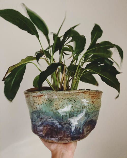 Abstract Planter | Vases & Vessels by Katie Troisi