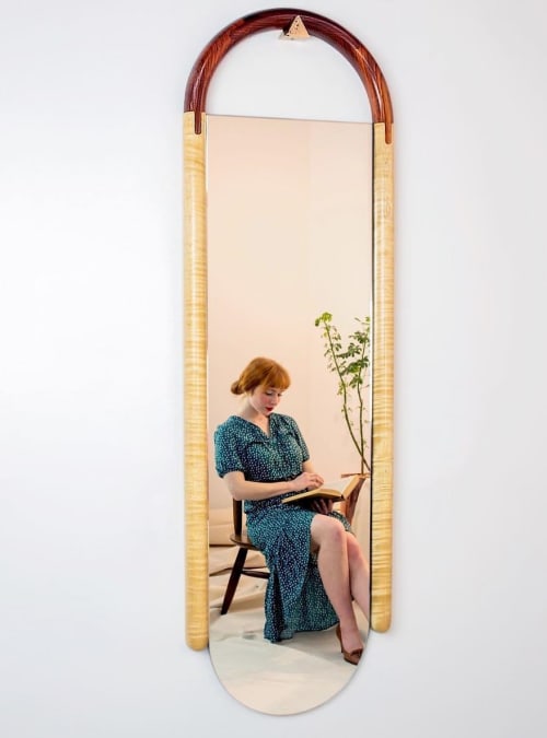 Tall Halo Mirror | Wall Hangings by Birnam Wood Studio