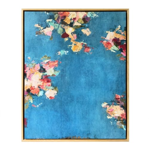 Framed Canvas Giclee "Petals" PRINT | Prints in Paintings by Suzanne Nicoll Studio