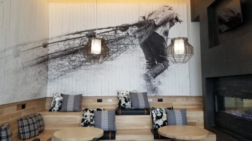 Fishing Net | Wall Sculpture in Wall Hangings by Wire Wall Art by Bart Soutendijk | Canopy by Hilton Washington DC The Wharf in Washington