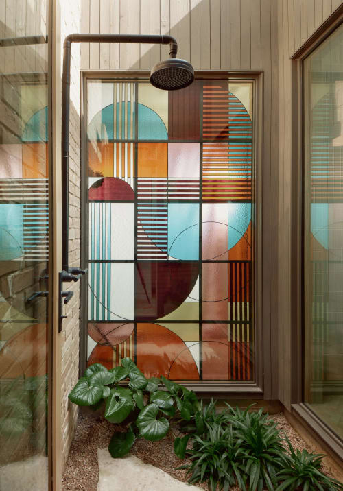 Privacy wall // outdoor shower | Divider in Decorative Objects by Bespoke Glass