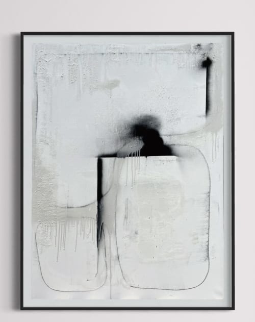 “Untitled 111” Simplistic modern abstract | Paintings by Stephen Andrew Art