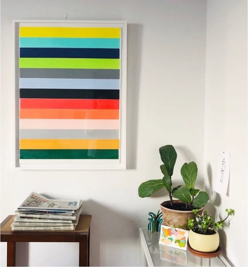 Stripes | Paintings by Leah Rosenberg
