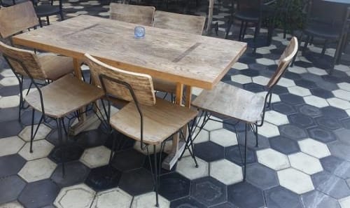 Colonial Hexagon Cement Tile | Tiles by Avente Tile | Zinqué in West Hollywood