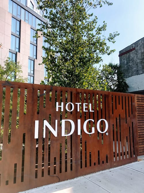 CUSTOM Multi Rug Project | Rugs by Emma Gardner Design, LLC | Hotel Indigo Williamsburg - Brooklyn in Brooklyn