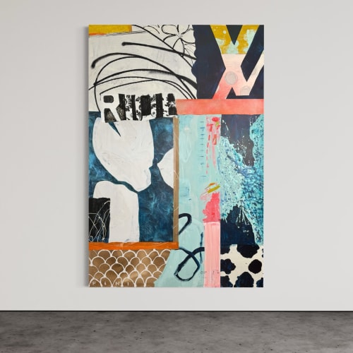 Free Ride | Oil And Acrylic Painting in Paintings by Sarah Finucane