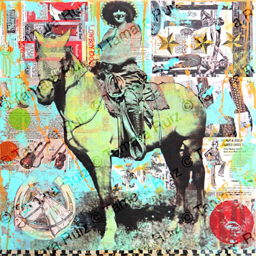 Cowgirl | Paintings by Tamara Ruiz