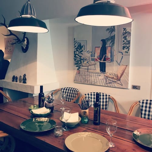 Ines Cuarto | Paintings by Koko Che Jota | No-lugar the art company in Sevilla