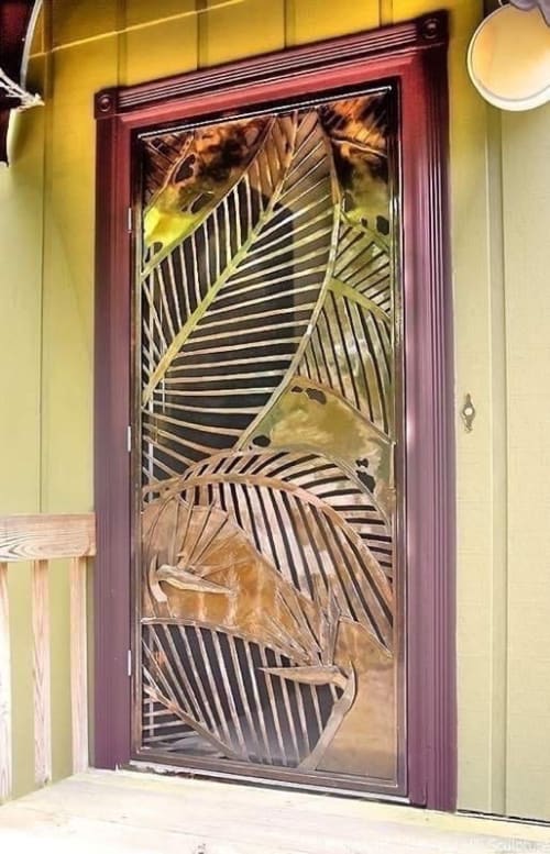 "Screen Door" | Sculptures by paul hill sculpture