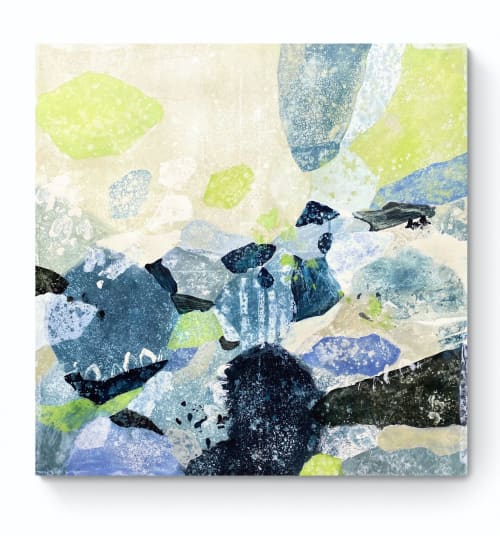 First morning light on the cliff | Oil And Acrylic Painting in Paintings by Cristina Dalla Valentina