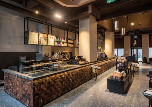 Wolf | Wall Treatments by Wonderwall Studios | Starbucks in București