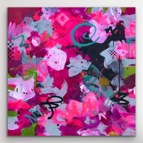 Wanderlust | Mixed Media in Paintings by Jennifer Patzer Art