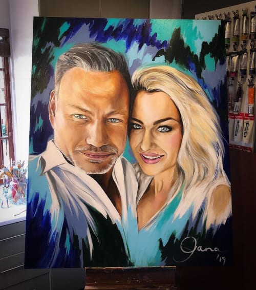 Commissioned Portrait | Paintings by Jana Aspeling