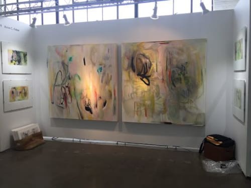 Abstract paintings | Oil And Acrylic Painting in Paintings by Anne C. Faber | Mana Contemporary Chicago in Chicago