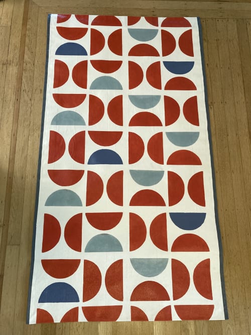 HEMI floorcloth 2.5' x 4.5' | Rugs by OTSI design