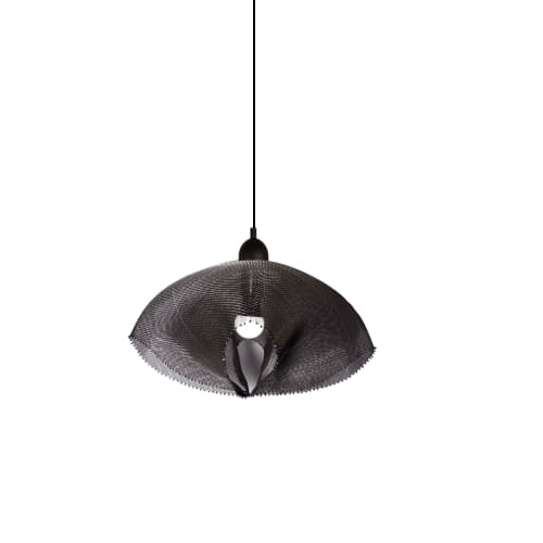 Pendant Light, Parachute III, LARGE, 24"wx12"h, | Pendants by Anne Lindsay Studio