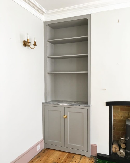 Twin alcove cabinets | Furniture by Nathan Christopher