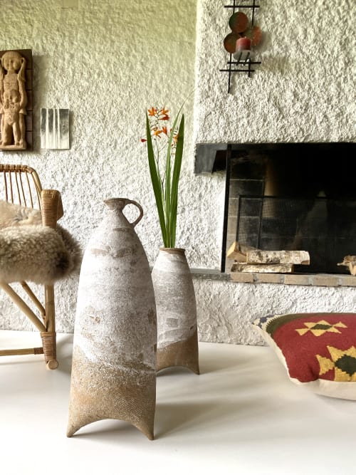 Flaske. Hand build Ceramics | Interior Design by Hilde Mjolsnes Ceramics