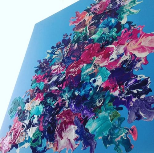 Unwavering Love | Oil And Acrylic Painting in Paintings by Grace Foo-Barton