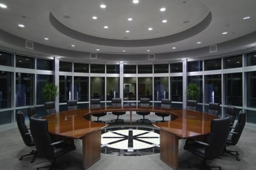Hubbell Lighting Headquarters | Lighting Design by Darkhorse Lightworks, LLC