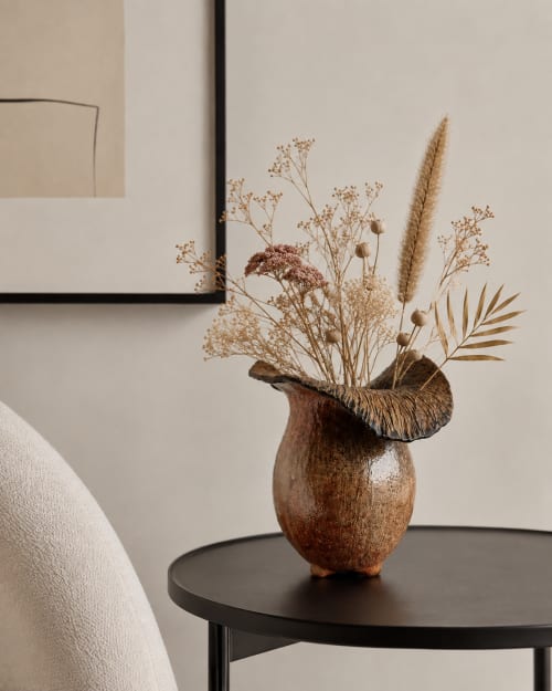 Wood fired ceramic vase | Vases & Vessels by T. Duncan Ceramics