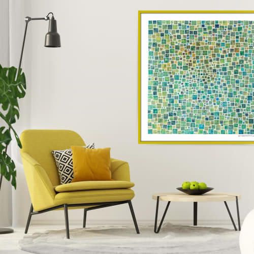 White Squares Square | Limited Edition Print | Multiple Sizes Available | Art & Wall Decor by Seth B Minkin Fine Art | Seth B Minkin Studio + Showroom in Boston