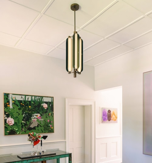 Flask Triple Chandelier | Chandeliers by Edward Linacre
