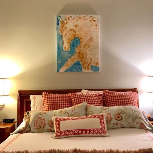 DayDreaming | Oil And Acrylic Painting in Paintings by Donna B Fine Art, Donna Bernstein, Artist