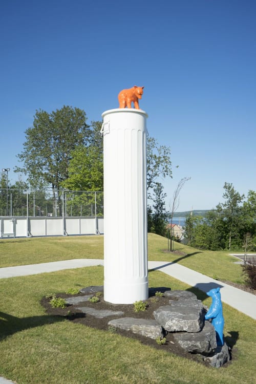 LE BANQUET | Public Sculptures by COOKE-SASSEVILLE