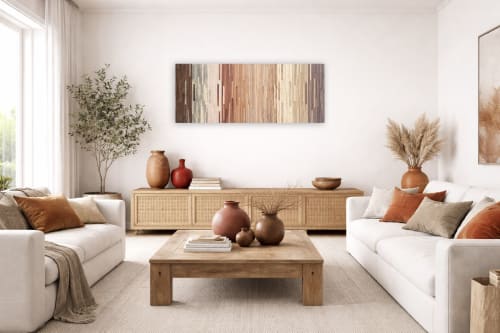 Natural Transition #5 – Reclaimed Wood Wall Art | 60" x 24" | Wall Sculpture in Wall Hangings by Craig Forget