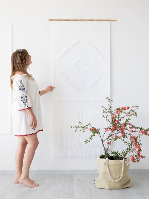 Ange - wall tapestry | Wall Hangings by Lale Studio