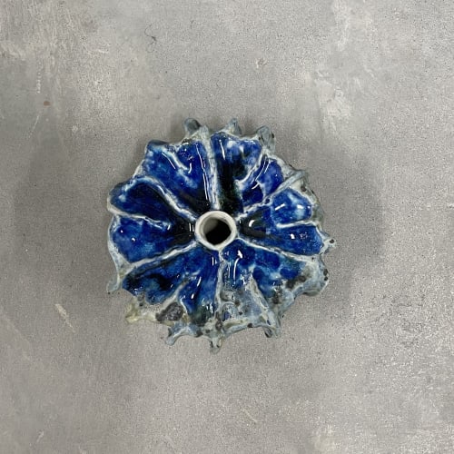 Blue Atoll Vase | Vases & Vessels by Anna Altman