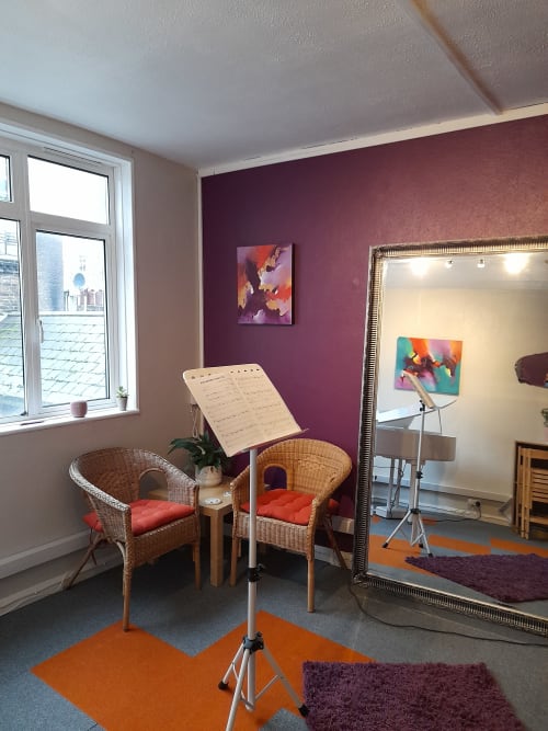 Rising and Precious Jewel | Paintings by Jude Caisley | Pro Voice Care (Vocal Rehabilitation and Coaching), London in London