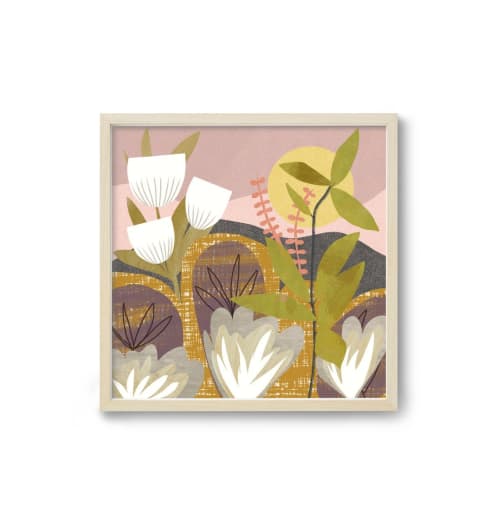 Lush - Tropical Landscape Print | Paintings by Birdsong Prints