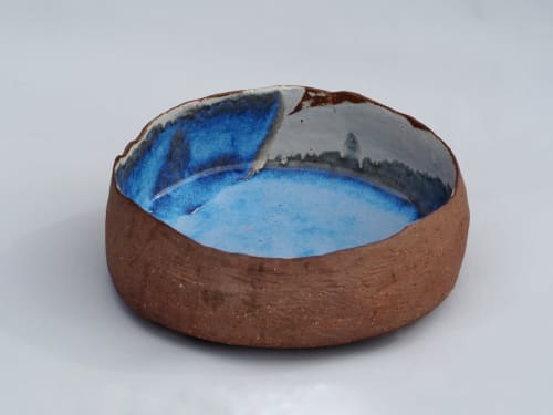 Handmade Ceramic Organic Shape Bowl | Ceramic Plates by T A R A D | ClayMake Studio in Maylands