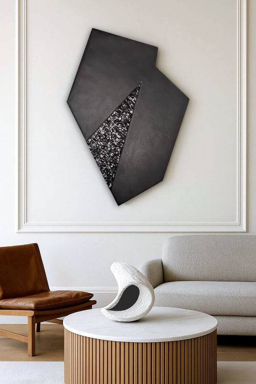 Black Core | Mixed Media by Julia Gorbunova