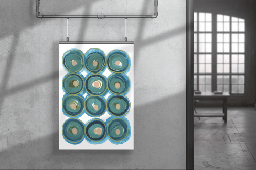 The Circle Game 1 | Paintings by cartissi
