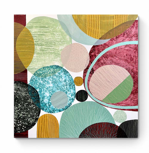 Gatherings 12 | Oil And Acrylic Painting in Paintings by Cristina Dalla Valentina