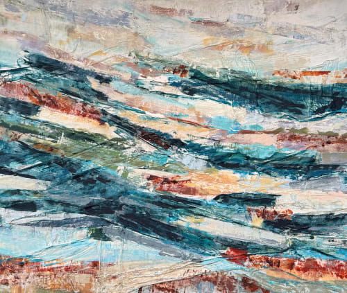 Crosscurrents | Collage in Paintings by Adam Collier Noel