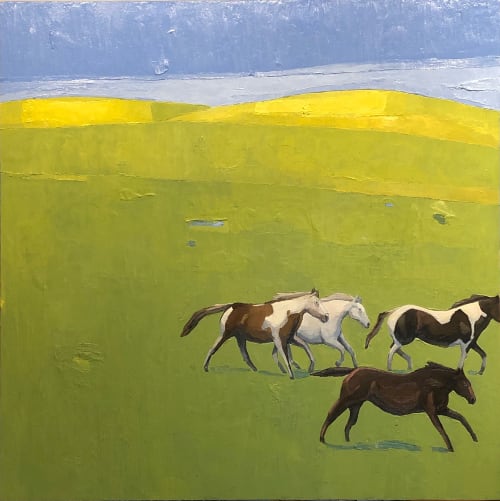 'American Paint' oil painting by Scott Redden | Oil And Acrylic Painting in Paintings by Scott Redden