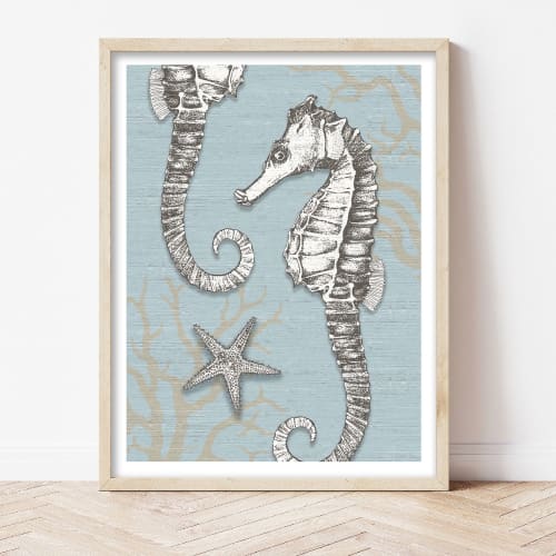 Seahorse Fine Art Print-UNFRAMED | Prints by Suzanne Nicoll Studio
