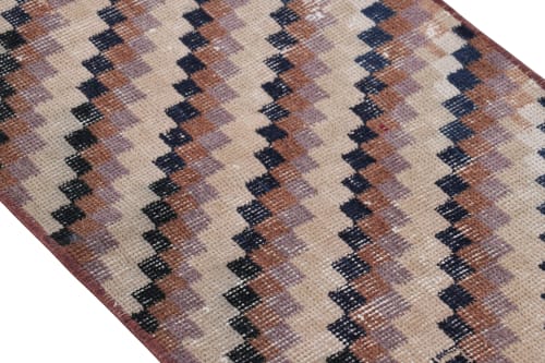 Vintage Zeki Müren Rug with Colorful Geometric Patterns | Rugs by Rug and Kilim