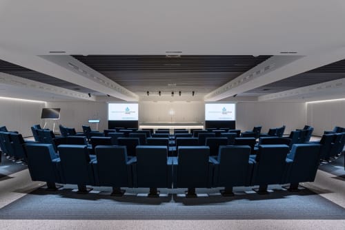 Salón de Actos SJD | Interior Design by Paco Lago Interioriza | Hospital San Juan De Dios in Granada