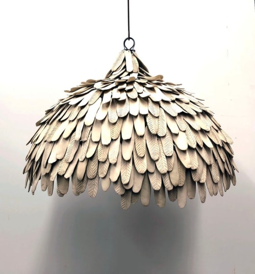 The Mud Leaf Dome | Pendants by Mud Studio, South Africa